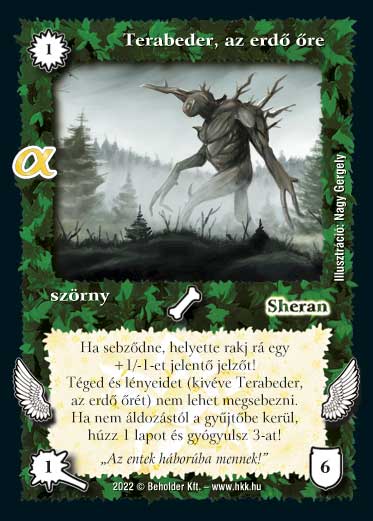 Kiadás: Alfa Pakli - Varázslények
Gyakoriság: ritka