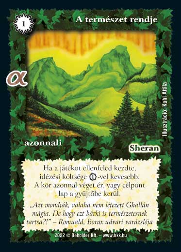 Kiadás: Alfa Pakli - Varázslények
Gyakoriság: gyakori