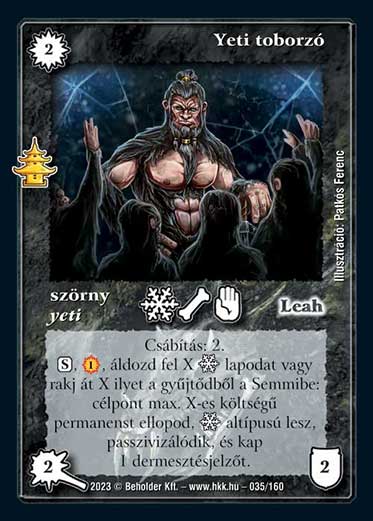 Kiadás: Császárváros
Gyakoriság: ritka