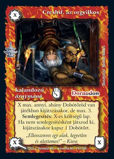 Kiadás: Császárváros
Gyakoriság: nem gyakori