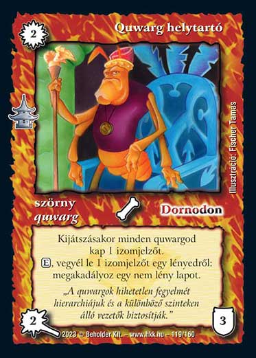 Kiadás: Császárváros
Gyakoriság: nem gyakori