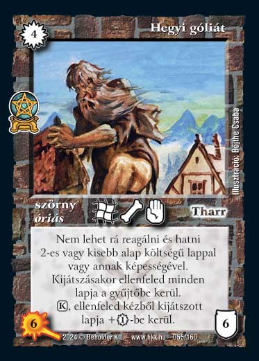 Kiadás: Varázsdimenzió
Gyakoriság: ritka