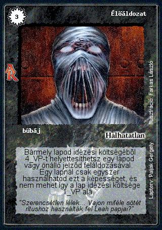 Kiadás: Alanori Krónika
Gyakoriság: ritka