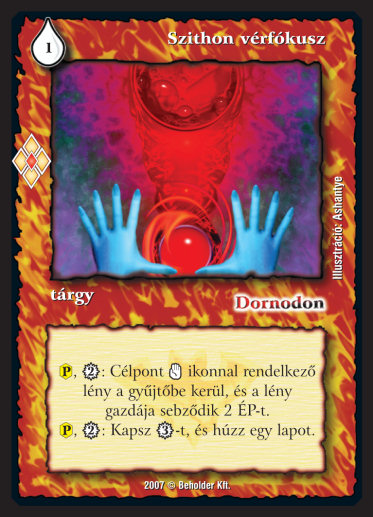 Kiadás: Misztikus Erők
Gyakoriság: ritka