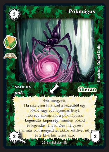 Kiadás: Varázstárgyak (Zén)
Gyakoriság: ritka