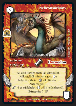 Kiadás: Zarknod visszatér, Alappakli, 10. kiadás
Gyakoriság: ritka