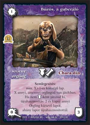 Kiadás: Alappakli, 11. kiadás
Gyakoriság: ritka