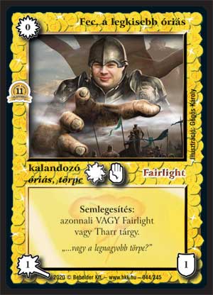 Kiadás: Alappakli, 11. kiadás
Gyakoriság: ritka