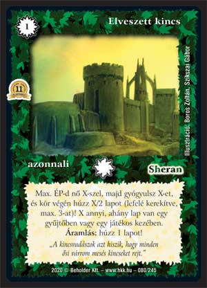 Kiadás: Alappakli, 11. kiadás
Gyakoriság: ritka