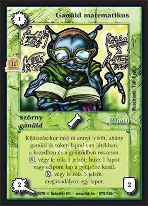 Kiadás: Alappakli, 11. kiadás
Gyakoriság: ritka