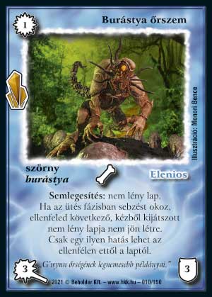 Kiadás: Kristályláz
Gyakoriság: ritka