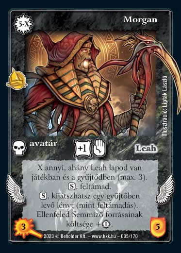 Kiadás: Hódítások, Védnök 2023
Gyakoriság: ritka