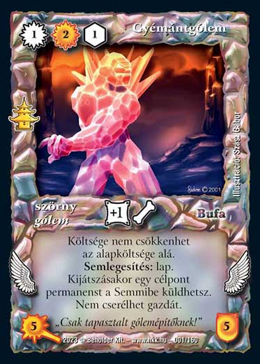 Kiadás: Császárváros
Gyakoriság: ritka