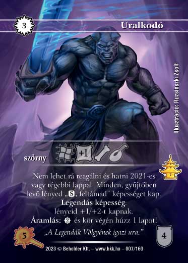 Kiadás: Császárváros
Gyakoriság: ritka