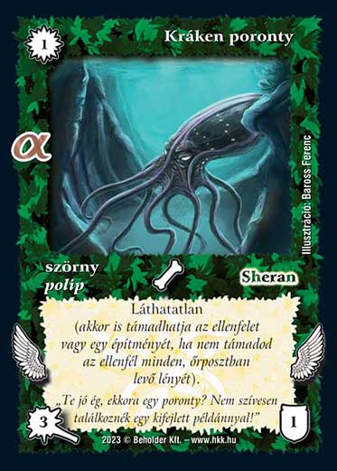 Kiadás: Alfa Pakli - Felfedezők
Gyakoriság: gyakori