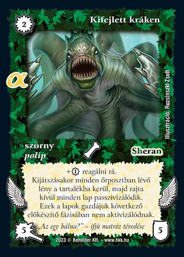 Kiadás: Alfa Pakli - Felfedezők
Gyakoriság: ritka