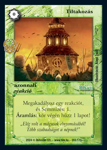 Kiadás: Ősi Káosz
Gyakoriság: ritka