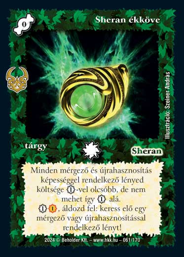 Kiadás: Ősi Káosz
Gyakoriság: ritka