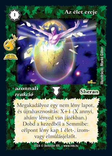 Kiadás: Rémháború (Zén)
Gyakoriság: ritka