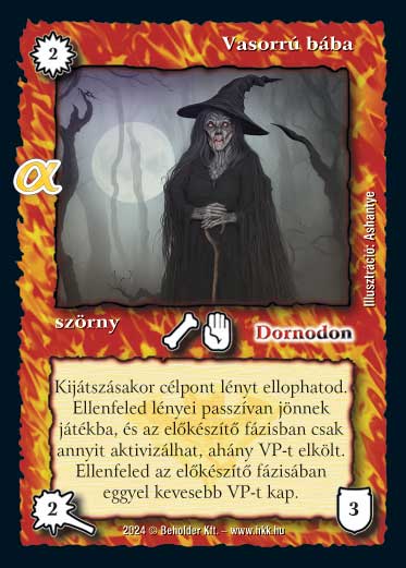 Kiadás: Alfa Pakli - Boszorkányok
Gyakoriság: ritka