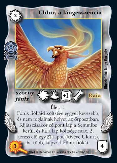 Kiadás: Varázsdimenzió
Gyakoriság: nem gyakori