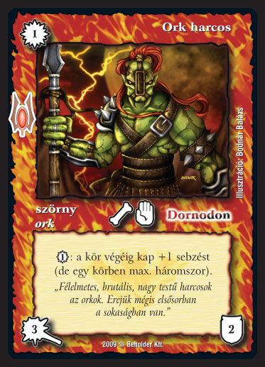 Kiadás: Alappakli, 9. kiadás (Végzetúr)
Gyakoriság: gyakori