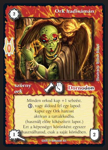 Kiadás: Alappakli, 9. kiadás (Végzetúr)
Gyakoriság: ritka