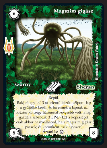 Kiadás: Alappakli, 9. kiadás (Végzetúr)
Gyakoriság: ritka