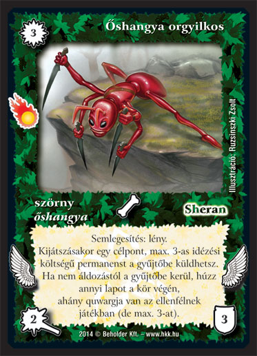 Kiadás: Mágusok Alkonya
Gyakoriság: ritka