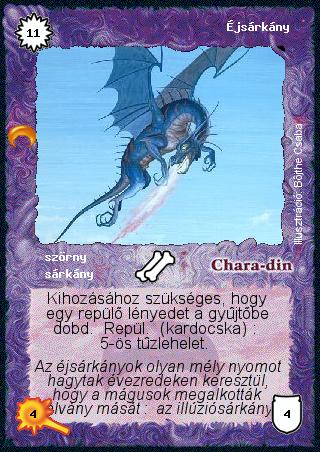 Kiadás: Chara-din visszatér, Védnök 2021
Gyakoriság: ritka
