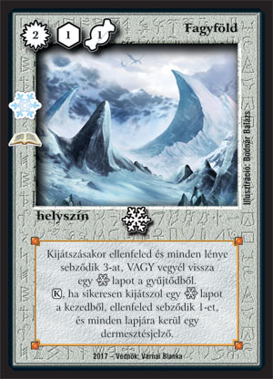 Kiadás: Jégvilág (Zén)
Gyakoriság: ritka