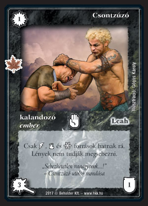 Kiadás: Gemina Erdeje
Gyakoriság: gyakori