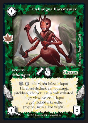 Kiadás: Gemina Erdeje
Gyakoriság: gyakori