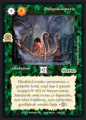 Kiadás: Alappakli, 11. kiadás
Gyakoriság: ritka