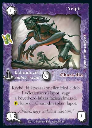 Kiadás: Kódos lapok
Gyakoriság: ritka